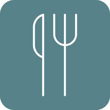 Mutfak Utensils simge vektör görüntüsü. Yiyecek ve içecekler için de kullanılabilir. Web uygulamalarında, mobil uygulamalarda ve yazdırma ortamlarında kullanılabilir.
