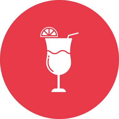 Limonata ikon vektör görüntüsü. Yiyecek ve içecekler için de kullanılabilir. Web uygulamalarında, mobil uygulamalarda ve yazdırma ortamlarında kullanılabilir.