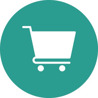 Araba, alışveriş arabası, alışveriş arabası ikon vektör görüntüsü. Alışveriş ve ecommerce için de kullanılabilir. Web uygulamalarında, mobil uygulamalarda ve yazdırma ortamlarında kullanılabilir.