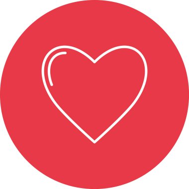 Favori, kalp, aşk ikonu vektör görüntüsü gibi. Alışveriş ve ecommerce için de kullanılabilir. Web uygulamalarında, mobil uygulamalarda ve yazdırma ortamlarında kullanılabilir.