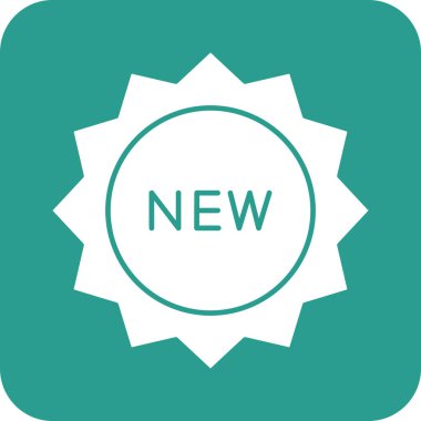 Yeni teklif, alışveriş, etiket ikonu vektör görüntüsü. Alışveriş ve ecommerce için de kullanılabilir. Web uygulamalarında, mobil uygulamalarda ve yazdırma ortamlarında kullanılabilir.