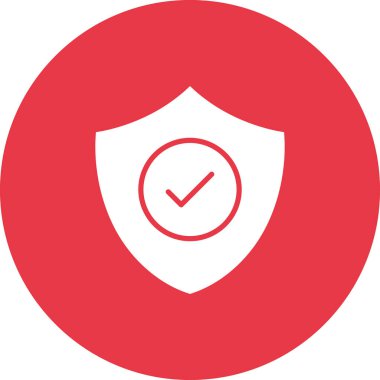 Güvenli ödeme, koruma ikonu vektör görüntüsü. Alışveriş ve ecommerce için de kullanılabilir. Web uygulamalarında, mobil uygulamalarda ve yazdırma ortamlarında kullanılabilir.