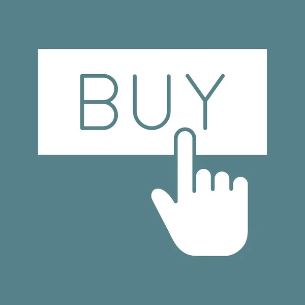 Comprare Shopping Acquisto Online Commerce Icona Vettoriale Immagine Può Anche — Vettoriale Stock