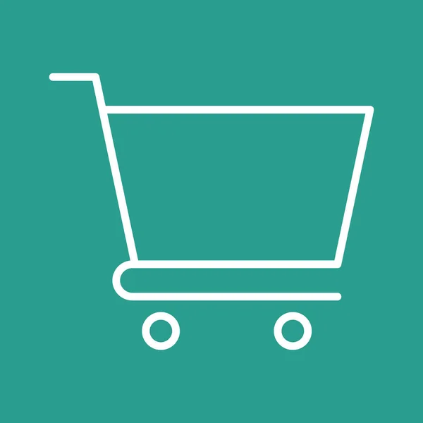 Kosár Vásárlás Bevásárlókosár Ikon Vektor Kép Vásárláshoz Kereskedelemhez Használható Alkalmas — Stock Vector