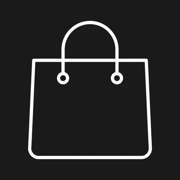 Shopping Bag Commerce Shopping Immagine Vettoriale Icona Online Può Anche — Vettoriale Stock