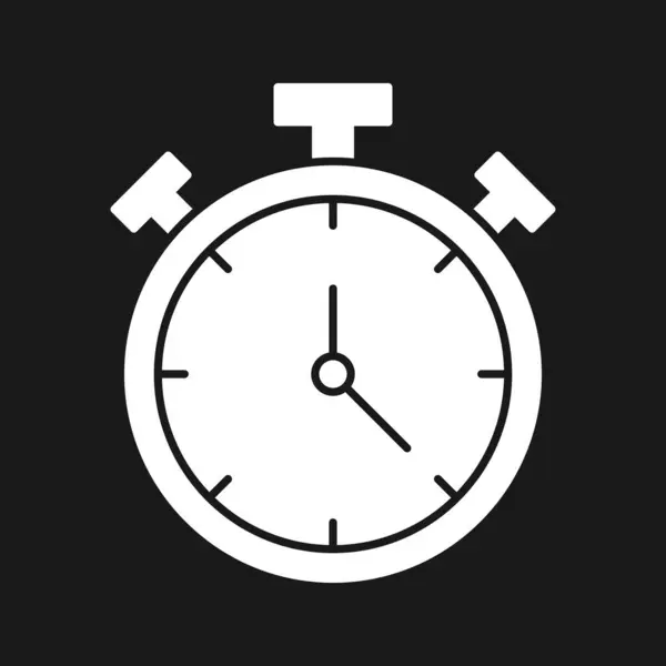 Stopwatch Timer Timout Verkoop Einde Icoon Vector Afbeelding Kan Ook — Stockvector