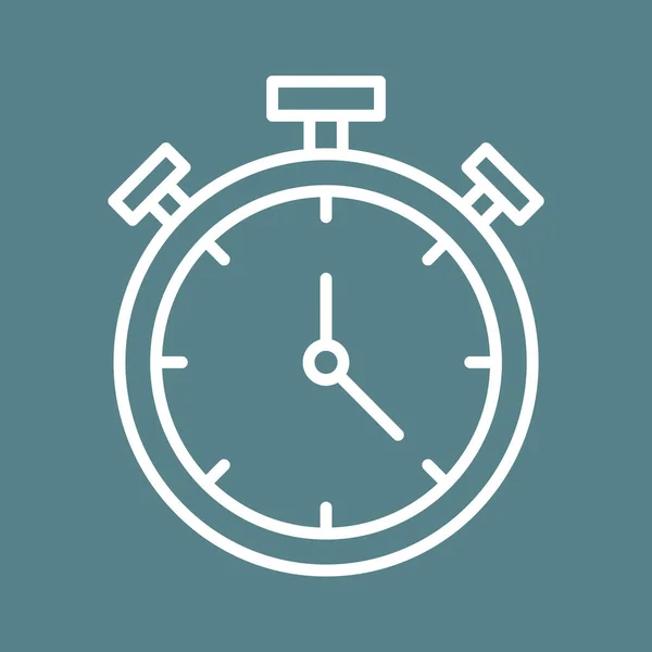 Stopwatch Timer Timout Verkoop Einde Icoon Vector Afbeelding Kan Ook — Stockvector