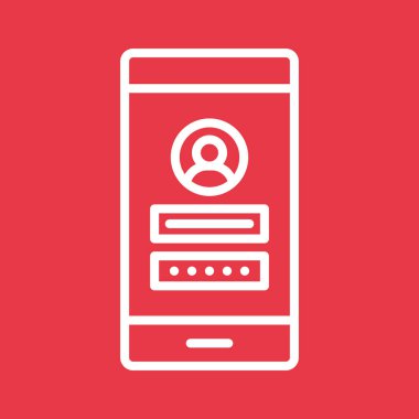 Hesap, giriş, profil simgesi vektör resmi. Seo & web için de kullanılabilir. Web uygulamalarında, mobil uygulamalarda ve yazdırma ortamlarında kullanılabilir.