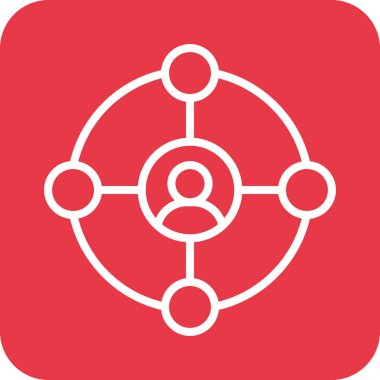 Bağlantı, pazarlama, ağ simgesi vektör görüntüsü. Seo & web için de kullanılabilir. Web uygulamalarında, mobil uygulamalarda ve yazdırma ortamlarında kullanılabilir.