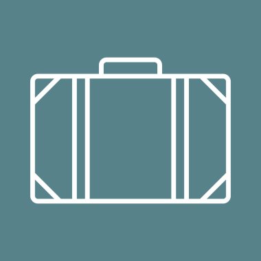 Çanta, yaz çantası ikon vektör görüntüsü. Yaz & Tatilleri için kullanılabilir. Mobil uygulamalar, web uygulamaları ve yazdırma ortamları için elverişli.