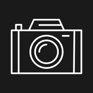 Kamera, yaz, fotoğraf ikonu vektör görüntüsü. Yaz & Tatilleri için kullanılabilir. Mobil uygulamalar, web uygulamaları ve yazdırma ortamları için elverişli.