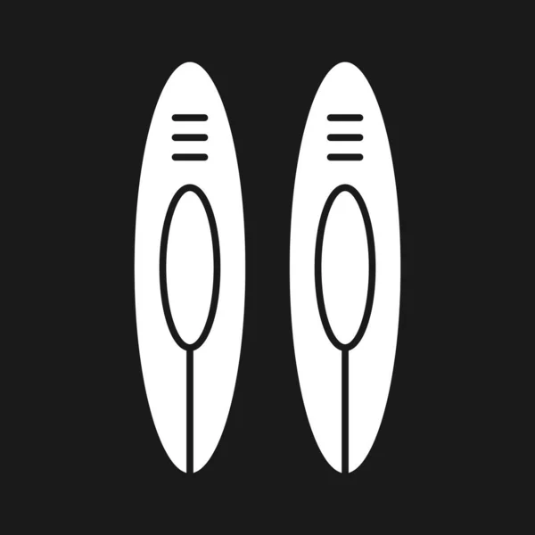 Boote Kajak Sup Paddle Icon Vektor Image Kann Für Sommer — Stockvektor