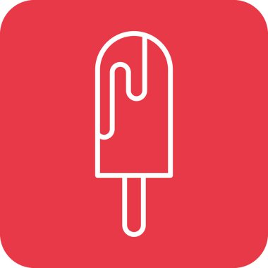 Dondurma Simgesi vektör görüntüsü. Yaz & Tatilleri için kullanılabilir. Mobil uygulamalar, web uygulamaları ve yazdırma ortamları için elverişli.