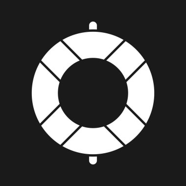 Hayat Kurtarıcı Simgesi vektör görüntüsü. Yaz & Tatilleri için kullanılabilir. Mobil uygulamalar, web uygulamaları ve yazdırma ortamları için elverişli.