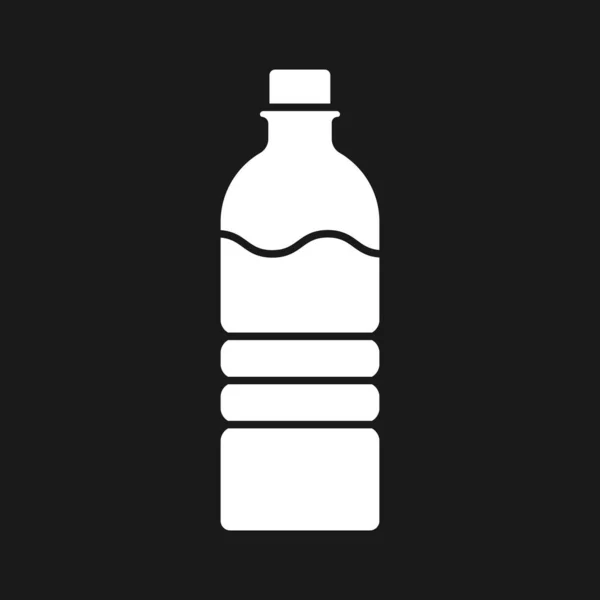 Wasserflaschen Icon Vektorbild Kann Für Sommer Ferien Verwendet Werden Geeignet — Stockvektor