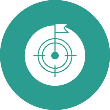 Hedef al, amaç, hedef simge vektör görüntüsü. Web pazarlama için de kullanılabilir. Web uygulamalarında, mobil uygulamalarda ve yazdırma ortamlarında kullanılabilir.