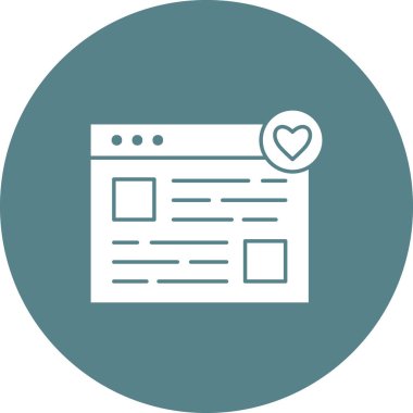 Yer imi, favori, web sayfası ikon vektör resmi. Bankacılık ve finans için de kullanılabilir. Web uygulamalarında, mobil uygulamalarda ve yazdırma ortamlarında kullanılabilir.