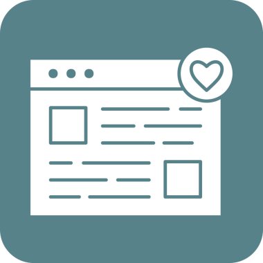 Yer imi, favori, web sayfası ikon vektör resmi. Bankacılık ve finans için de kullanılabilir. Web uygulamalarında, mobil uygulamalarda ve yazdırma ortamlarında kullanılabilir.