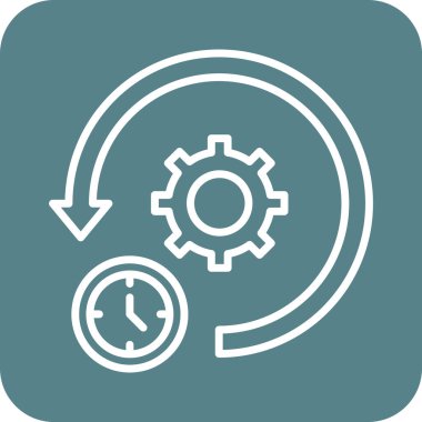 Çevik simge vektör görüntüsü. Proje yönetimi için de kullanılabilir. Web uygulamalarında, mobil uygulamalarda ve yazdırma ortamlarında kullanılabilir.