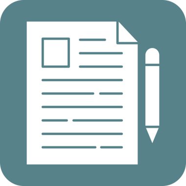 Makale, blog, blog ikonu vektör resmi. Seo & web için de kullanılabilir. Web uygulamalarında, mobil uygulamalarda ve yazdırma ortamlarında kullanılabilir.