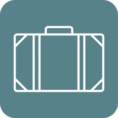 Çanta, yaz çantası ikon vektör görüntüsü. Yaz & Tatilleri için kullanılabilir. Mobil uygulamalar, web uygulamaları ve yazdırma ortamları için elverişli.