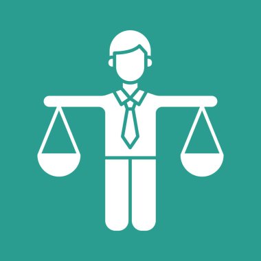 Denge, karar, ölçek, eşitlik ikonu vektör görüntüsü. Proje yönetimi için de kullanılabilir. Web uygulamalarında, mobil uygulamalarda ve yazdırma ortamlarında kullanılabilir.