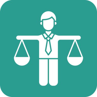 Denge, karar, ölçek, eşitlik ikonu vektör görüntüsü. Proje yönetimi için de kullanılabilir. Web uygulamalarında, mobil uygulamalarda ve yazdırma ortamlarında kullanılabilir.