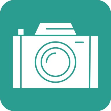 Kamera, yaz, fotoğraf ikonu vektör görüntüsü. Yaz & Tatilleri için kullanılabilir. Mobil uygulamalar, web uygulamaları ve yazdırma ortamları için elverişli.