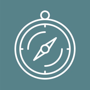 Pusula, navigasyon, ikon vektör görüntüsü. Yaz & Tatilleri için kullanılabilir. Mobil uygulamalar, web uygulamaları ve yazdırma ortamları için elverişli.