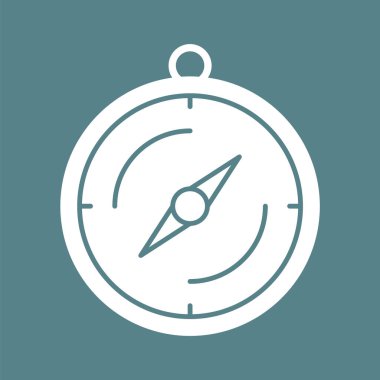 Pusula, navigasyon, ikon vektör görüntüsü. Yaz & Tatilleri için kullanılabilir. Mobil uygulamalar, web uygulamaları ve yazdırma ortamları için elverişli.