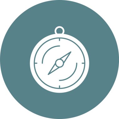 Pusula, navigasyon, ikon vektör görüntüsü. Yaz & Tatilleri için kullanılabilir. Mobil uygulamalar, web uygulamaları ve yazdırma ortamları için elverişli.