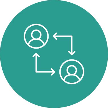 Bağlantı, Takım simgesi vektör görüntüsü. Proje yönetimi için de kullanılabilir. Web uygulamalarında, mobil uygulamalarda ve yazdırma ortamlarında kullanılabilir.