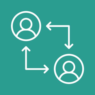 Bağlantı, Takım simgesi vektör görüntüsü. Proje yönetimi için de kullanılabilir. Web uygulamalarında, mobil uygulamalarda ve yazdırma ortamlarında kullanılabilir.