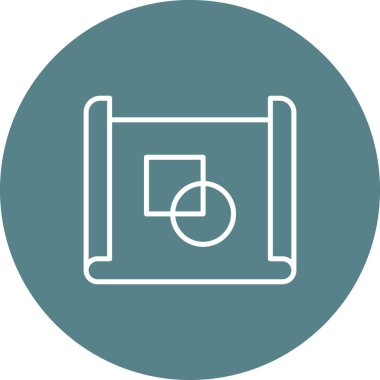 Yapım, Proje, Yönetici simgesi vektör görüntüsü. Proje yönetimi için de kullanılabilir. Web uygulamalarında, mobil uygulamalarda ve yazdırma ortamlarında kullanılabilir.