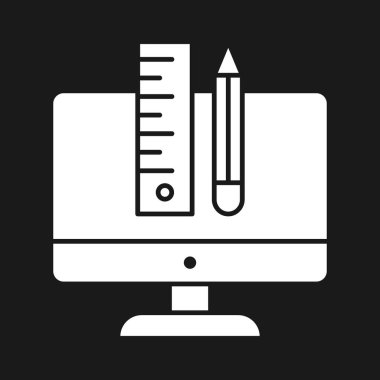 Yaratıcı, özel, tasarım ikonu vektör görüntüsü. Seo & web için de kullanılabilir. Web uygulamalarında, mobil uygulamalarda ve yazdırma ortamlarında kullanılabilir.
