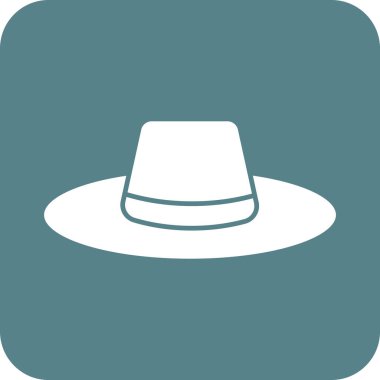 Şapka, plaj, ikon vektör görüntüsü. Yaz & Tatilleri için kullanılabilir. Mobil uygulamalar, web uygulamaları ve yazdırma ortamları için elverişli.