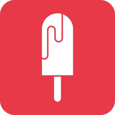 Dondurma Simgesi vektör görüntüsü. Yaz & Tatilleri için kullanılabilir. Mobil uygulamalar, web uygulamaları ve yazdırma ortamları için elverişli.