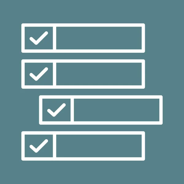 Agile Backlog Scrum Taken Pictogram Vectorafbeelding Kan Ook Gebruikt Worden — Stockvector