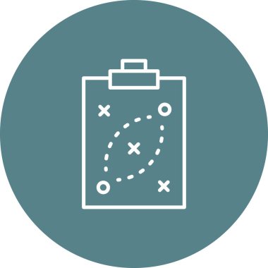 Proje, çözüm, Strateji ikonu vektör görüntüsü. Proje yönetimi için de kullanılabilir. Web uygulamalarında, mobil uygulamalarda ve yazdırma ortamlarında kullanılabilir.