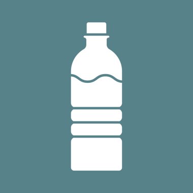 Su Şişe Simgesi vektör görüntüsü. Yaz & Tatilleri için kullanılabilir. Mobil uygulamalar, web uygulamaları ve yazdırma ortamları için elverişli.