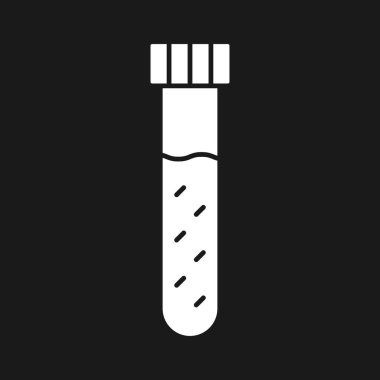 Kan testi ikon vektör görüntüsü. Revir için kullanılabilir. Mobil uygulamalar, web uygulamaları ve yazdırma ortamları için elverişli.