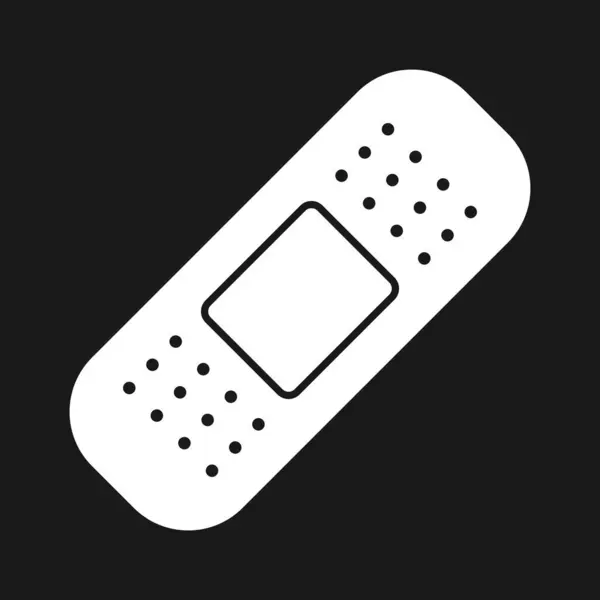 Bandage Icône Image Vectorielle Peut Être Utilisé Pour Les Soins — Image vectorielle