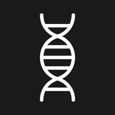 DNA Simgesi vektör görüntüsü. Revir için kullanılabilir. Mobil uygulamalar, web uygulamaları ve yazdırma ortamları için elverişli.