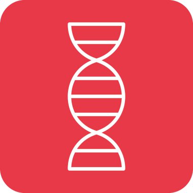 DNA Simgesi vektör görüntüsü. Revir için kullanılabilir. Mobil uygulamalar, web uygulamaları ve yazdırma ortamları için elverişli.