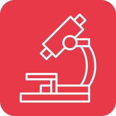 Mikroskop Simgesi vektör görüntüsü. Revir için kullanılabilir. Mobil uygulamalar, web uygulamaları ve yazdırma ortamları için elverişli.