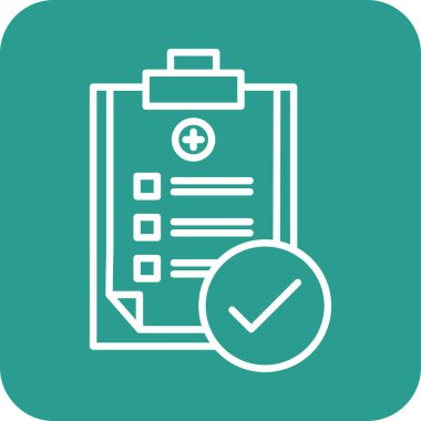 Simge vektör görüntüsünü temizle. Revir için kullanılabilir. Mobil uygulamalar, web uygulamaları ve yazdırma ortamları için elverişli.