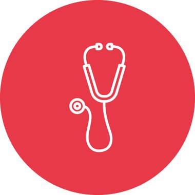 Stetoskop ikon vektör görüntüsü. Revir için kullanılabilir. Mobil uygulamalar, web uygulamaları ve yazdırma ortamları için elverişli.