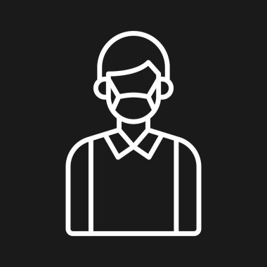 Cerrah Simgesi vektör görüntüsü. Revir için kullanılabilir. Mobil uygulamalar, web uygulamaları ve yazdırma ortamları için elverişli.