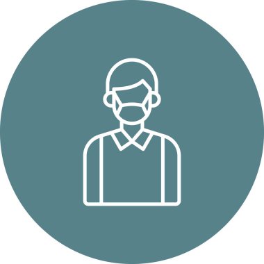 Cerrah Simgesi vektör görüntüsü. Revir için kullanılabilir. Mobil uygulamalar, web uygulamaları ve yazdırma ortamları için elverişli.