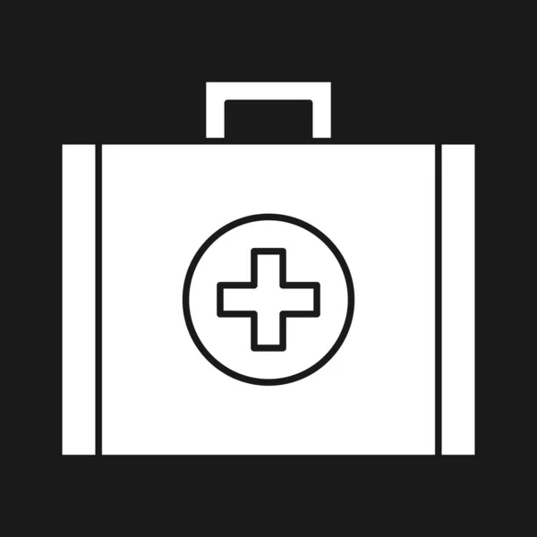 First Aid Kit Icon Vector Image Can Used Medical Suitable — Stock Vector